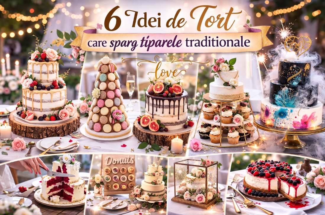 6 Idei de tort care sparg tiparele traditionale
