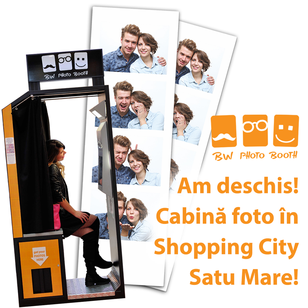 BW Photo Booth - Shopping City Satu Mare