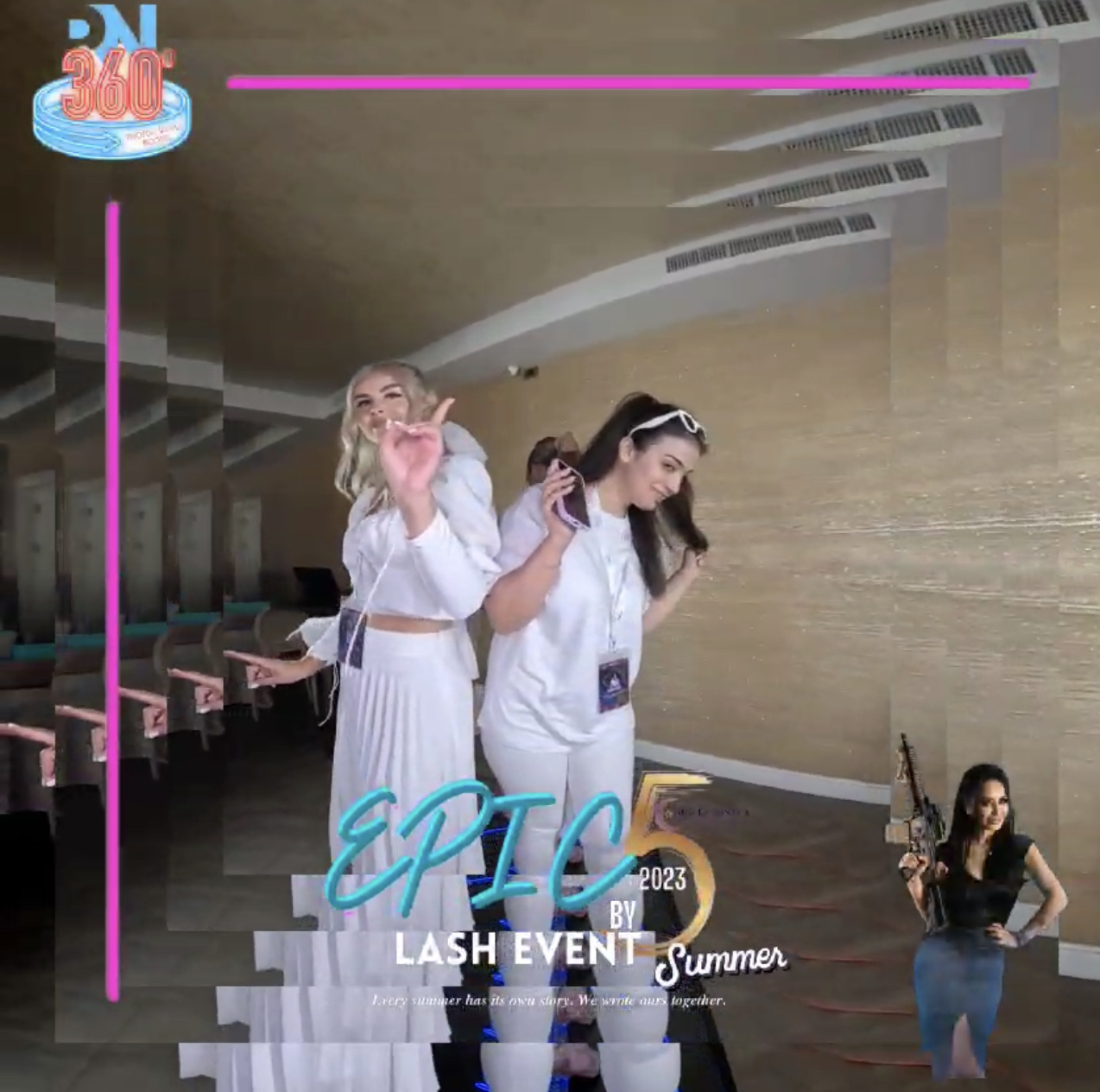 Platforma 360 Selfie Video Booth Valcea