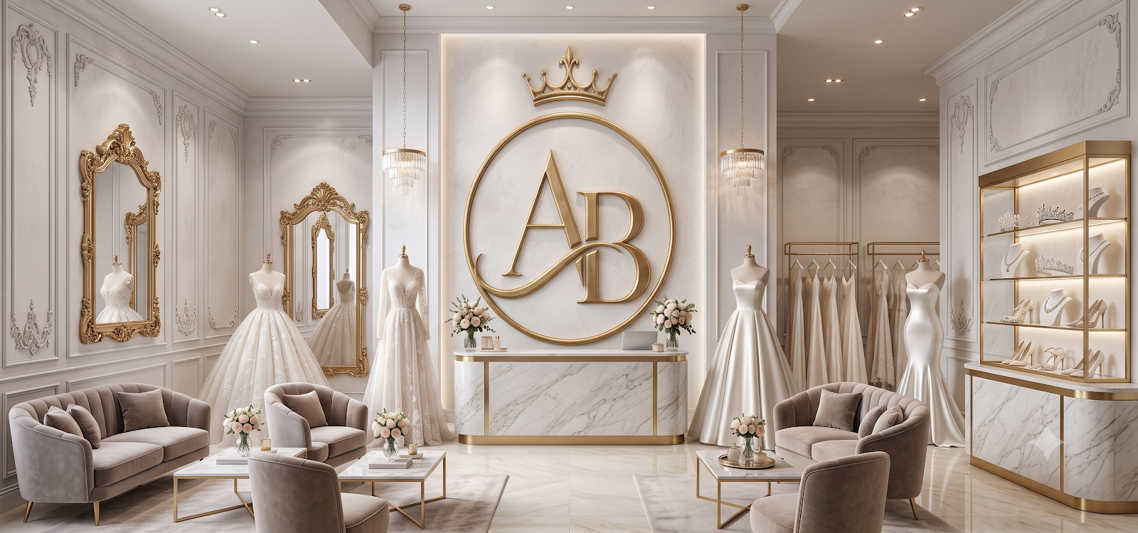 Andra Bride - Rochii de Mireasă și Costume Miri