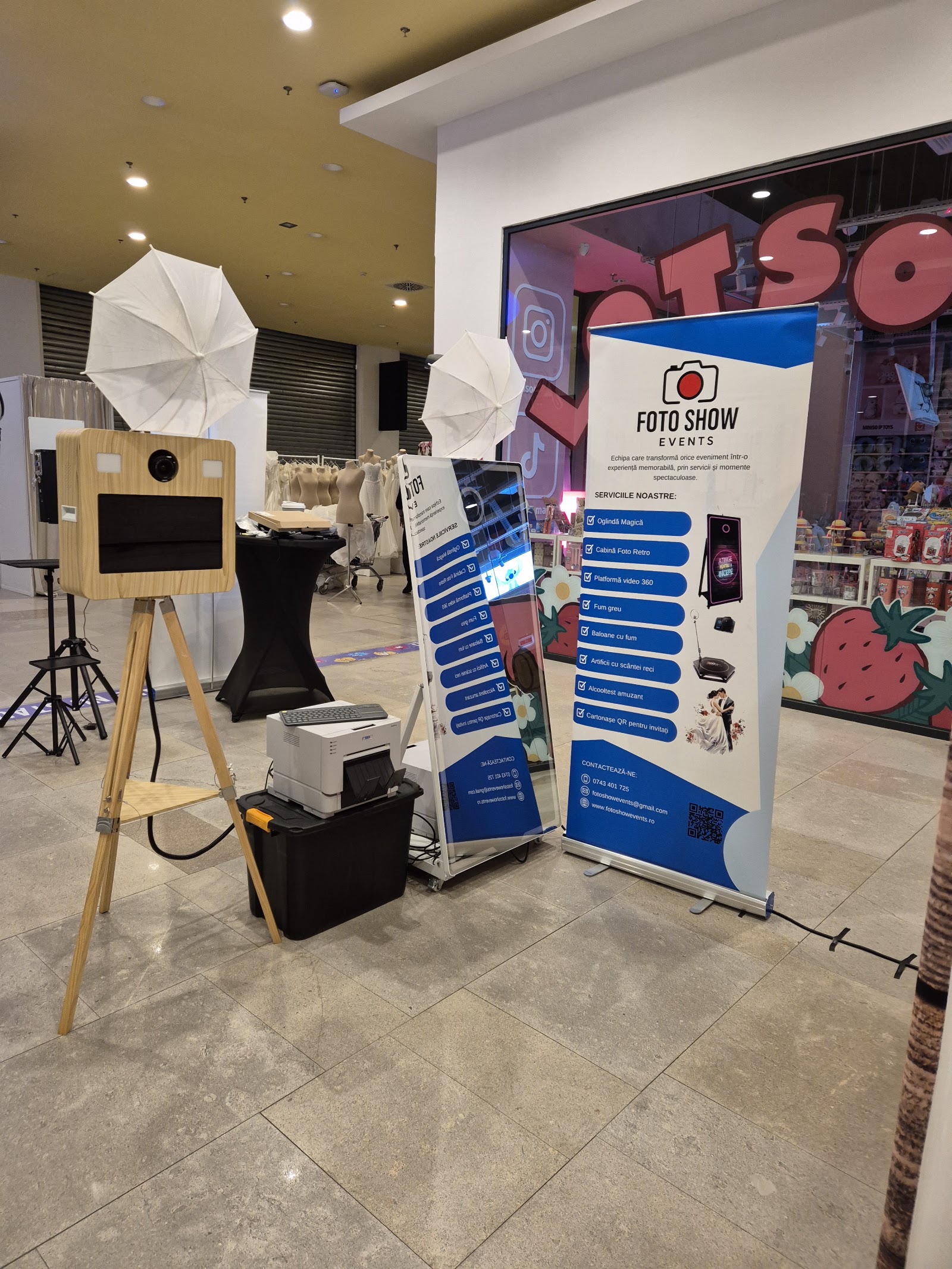 Cabina Foto Suceava, Platforma video 360, Fum Greu & FOTO SHOW Events