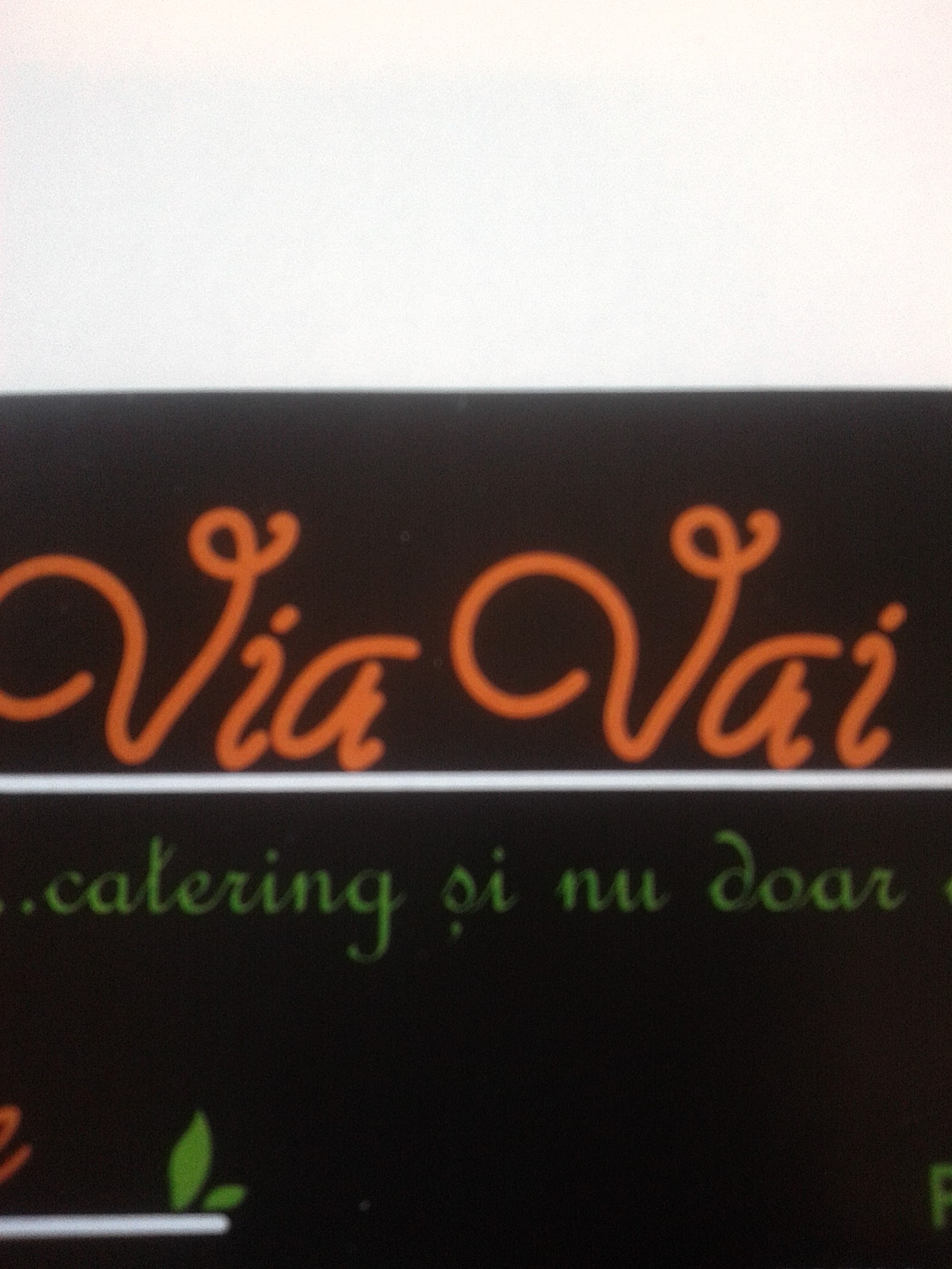 VIA VAI Catering, meniu italian, snack, bar