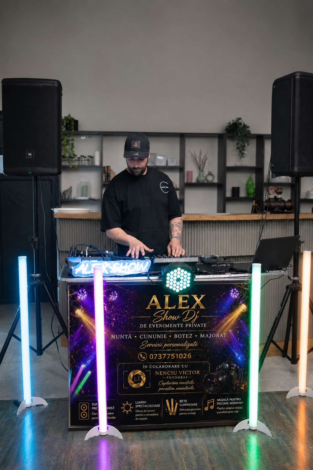 DJ Focșani - Alex Show (nunți, botezuri , majorate , cununii)