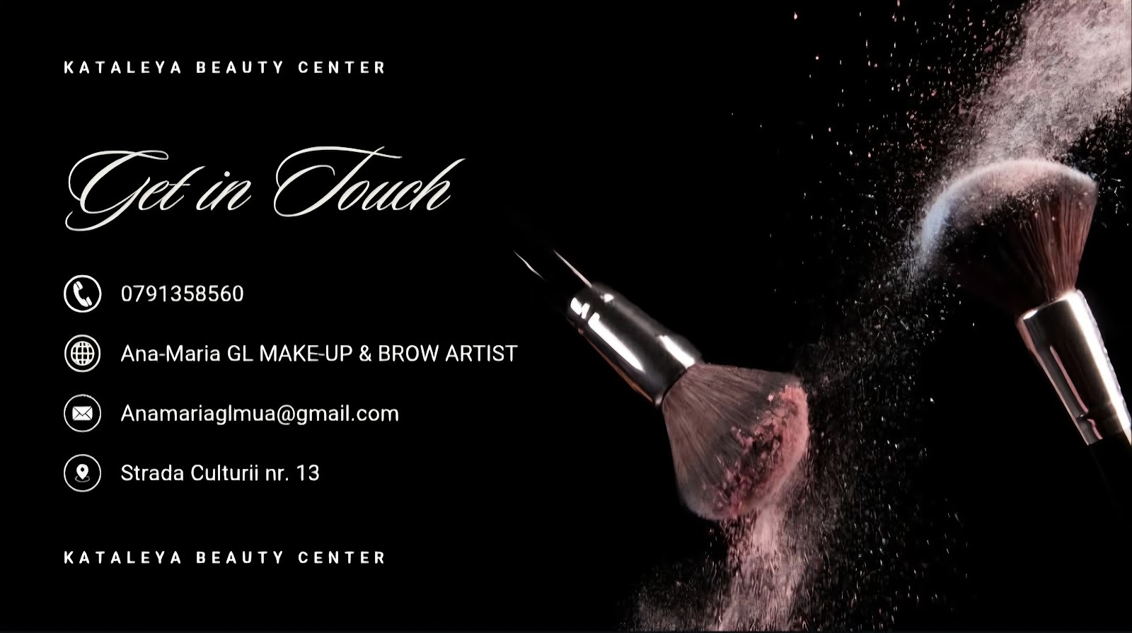 Ana-Maria GL Make-up Artist
