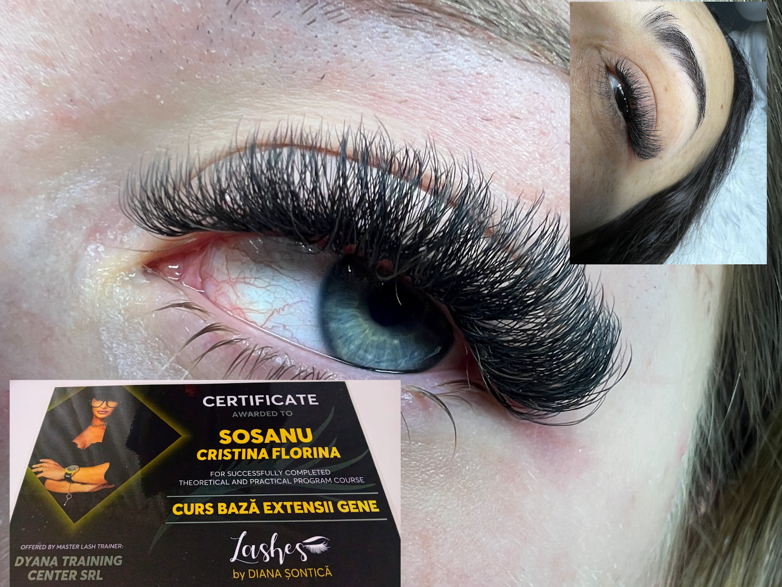 #GENE #FOCSANI#GALAȚI#EXTENSII DE GENE SI -#CURS EXTENSII DE GENE VOLUM-MEGA VOLUM 3-20d TRAINER DIANA SONTICA