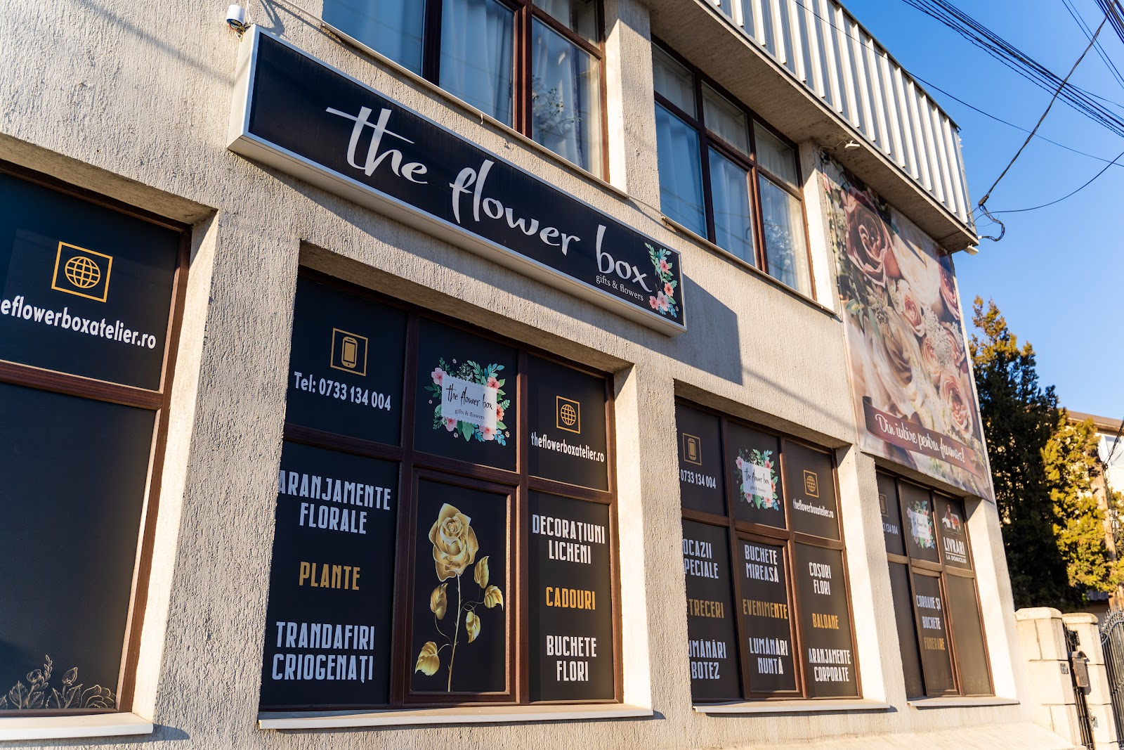 The Flower Box Florarie Targoviste, Livrare Flori Targoviste, Aranjamente Florale, Buchete Mireasa