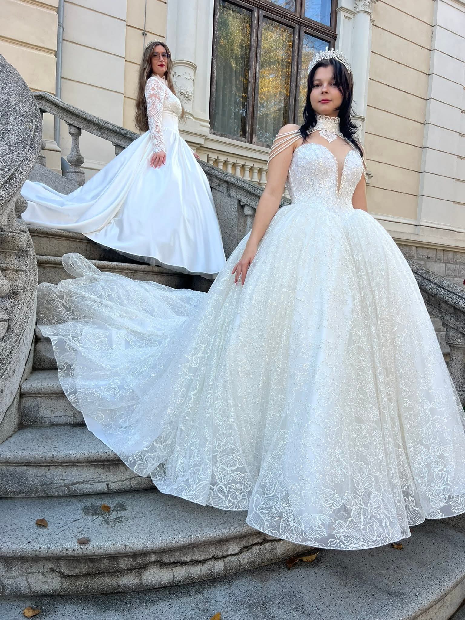 Gabriela de Luca, rochii mireasa