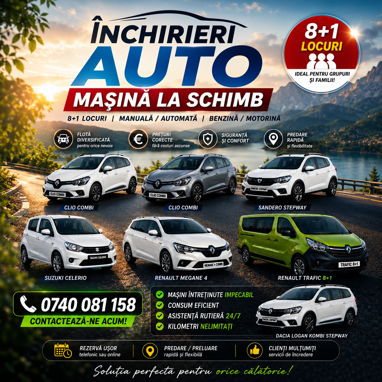 Sadena — Închirieri Auto