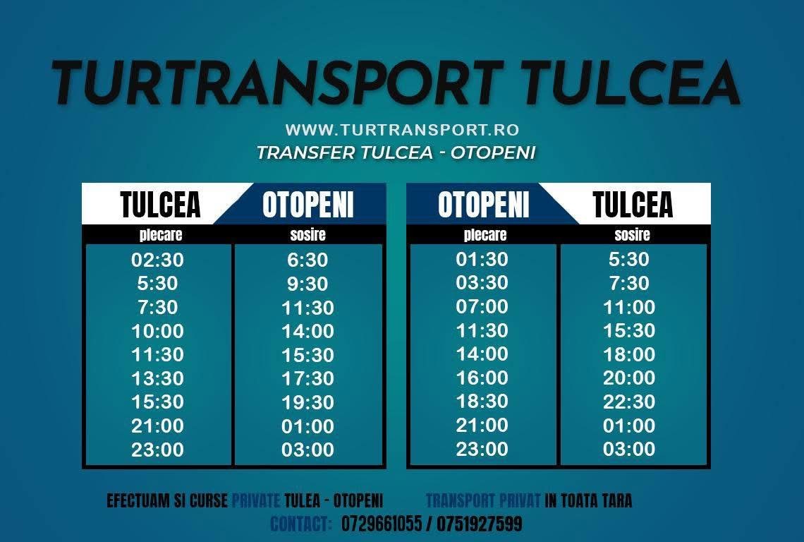 TURTRANSPORT Transfer Tulcea - Otopeni