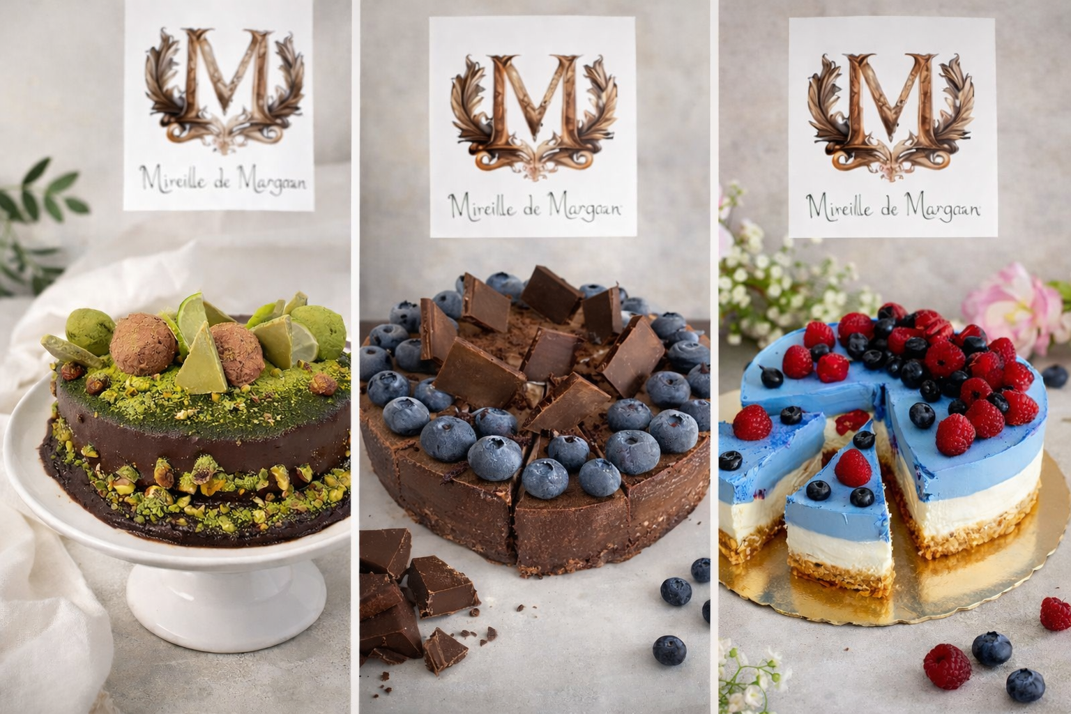 Torturi si Prajituri Raw Vegane - Mireille de Margaux