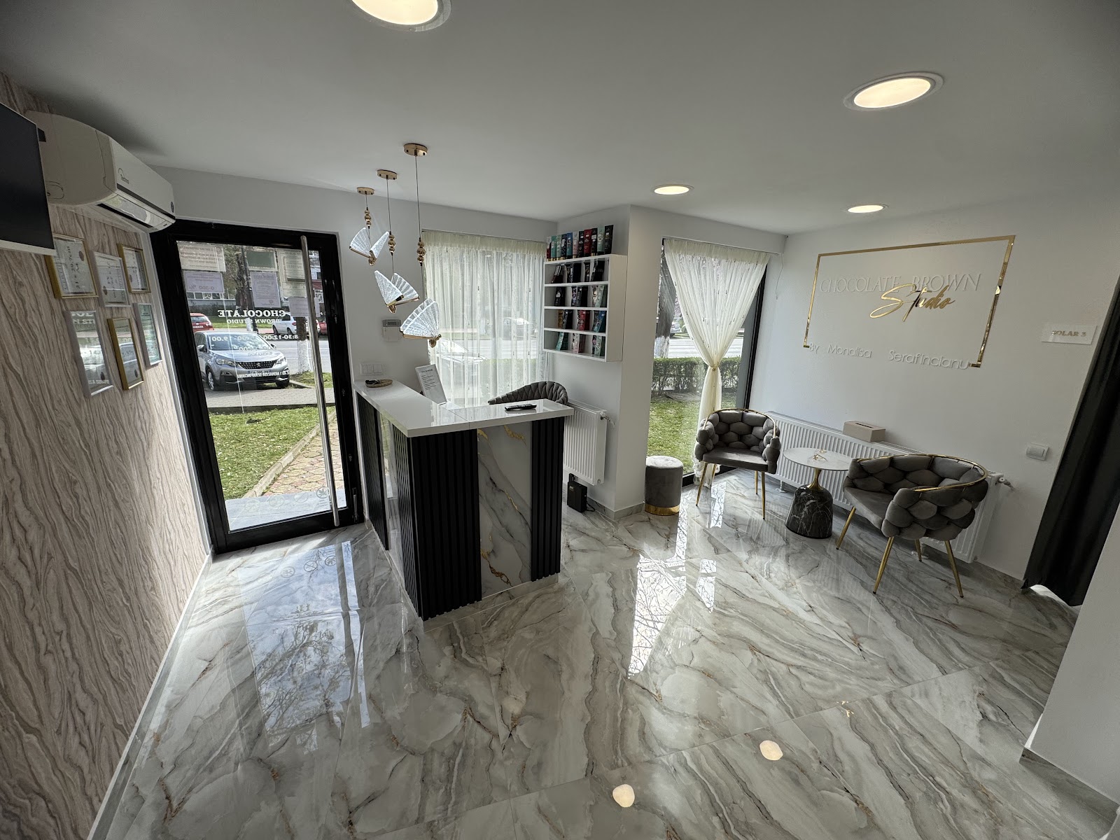 Chocolate Brown Studio by Monalisa