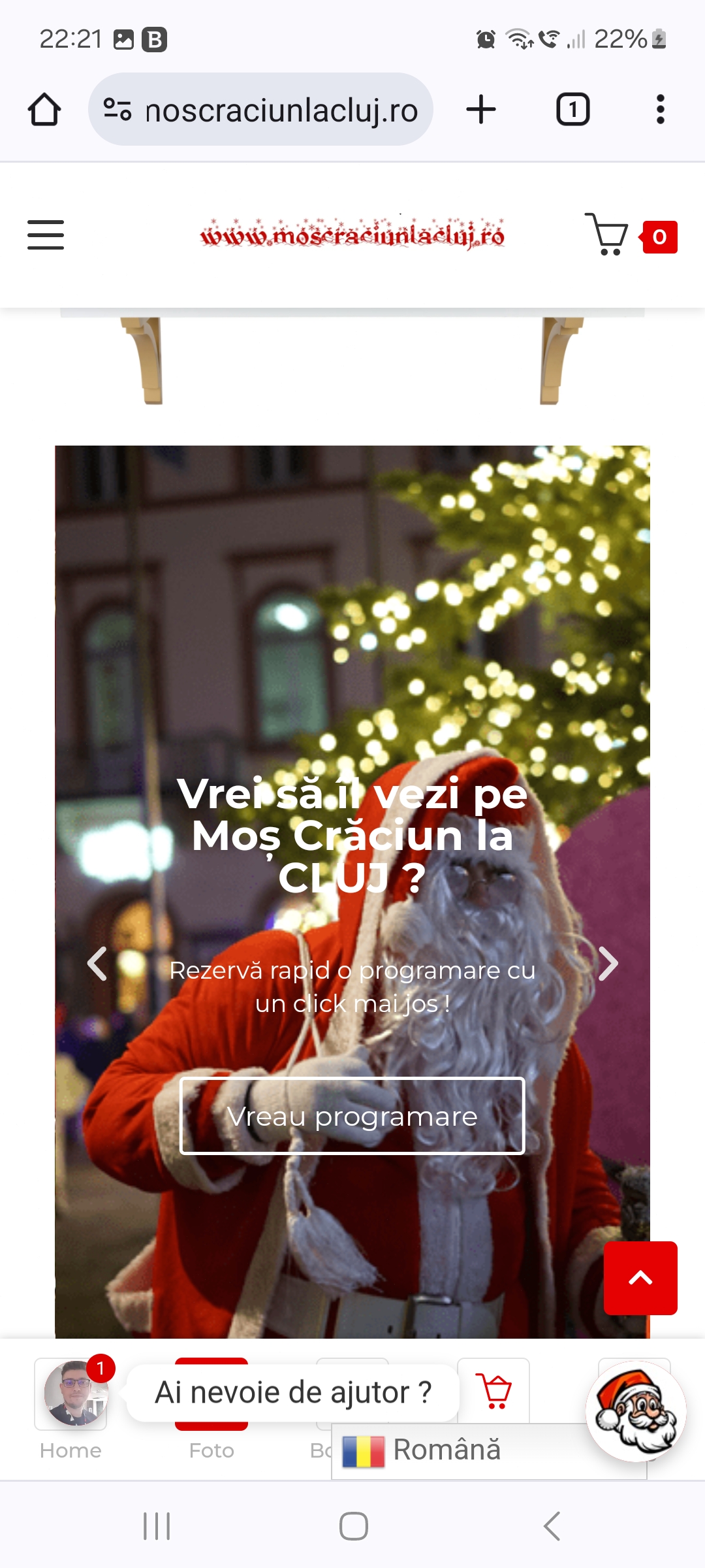 Mos Craciun la Cluj