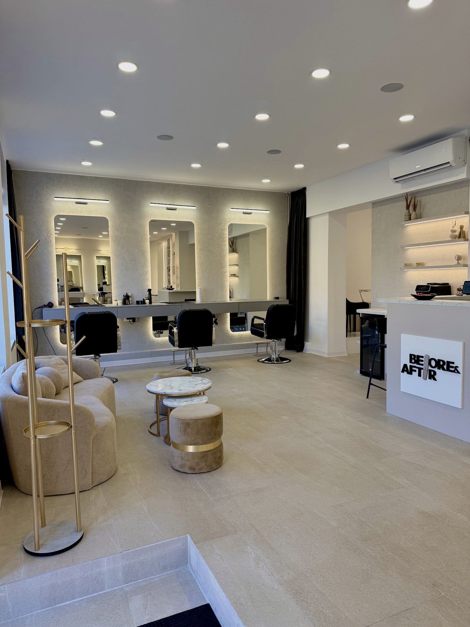 Salon Before & After