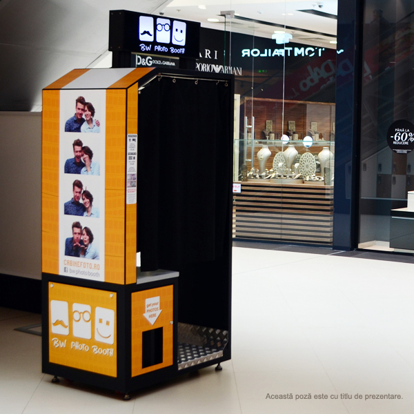 BW Photo Booth – Cabină foto – Iulius Mall Timișoara