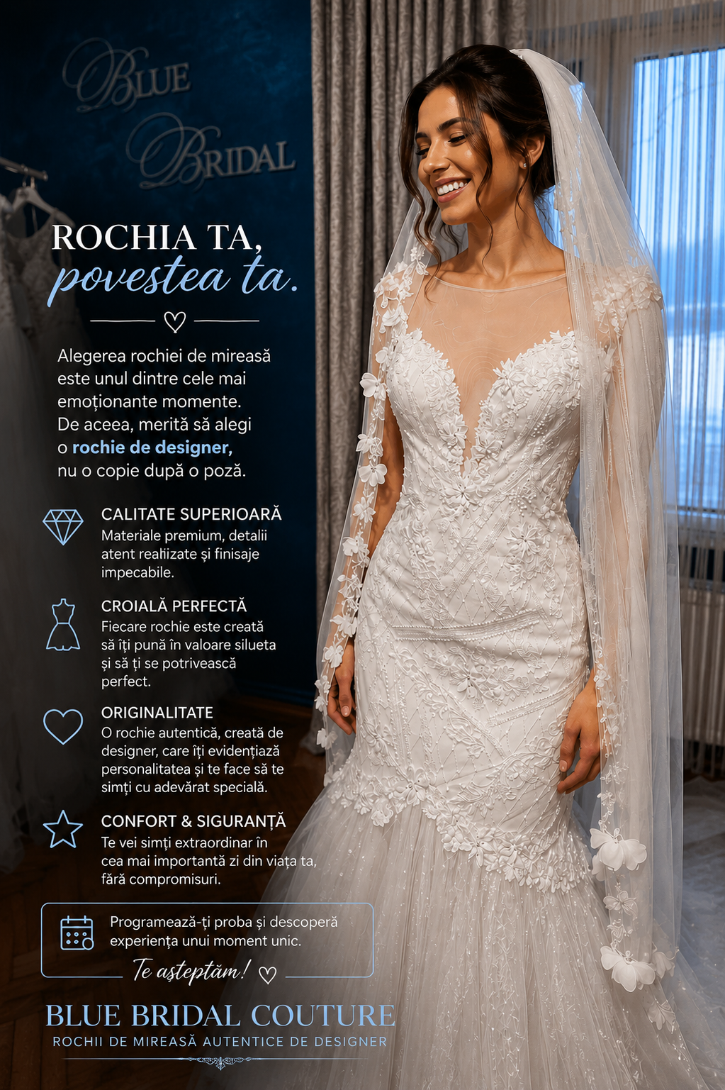 Blue Bridal Couture - Rochii de mireasa Timisoara