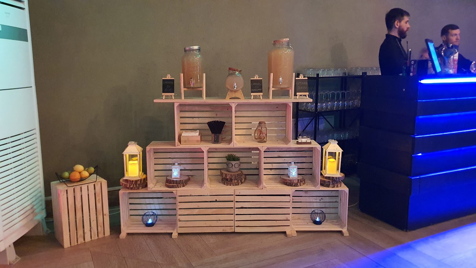 Cocktail Bar Mobil by Social Club v.3, Lemonade Bar NON-Alcoolic, Cigar Trabuc Gentleman Bar