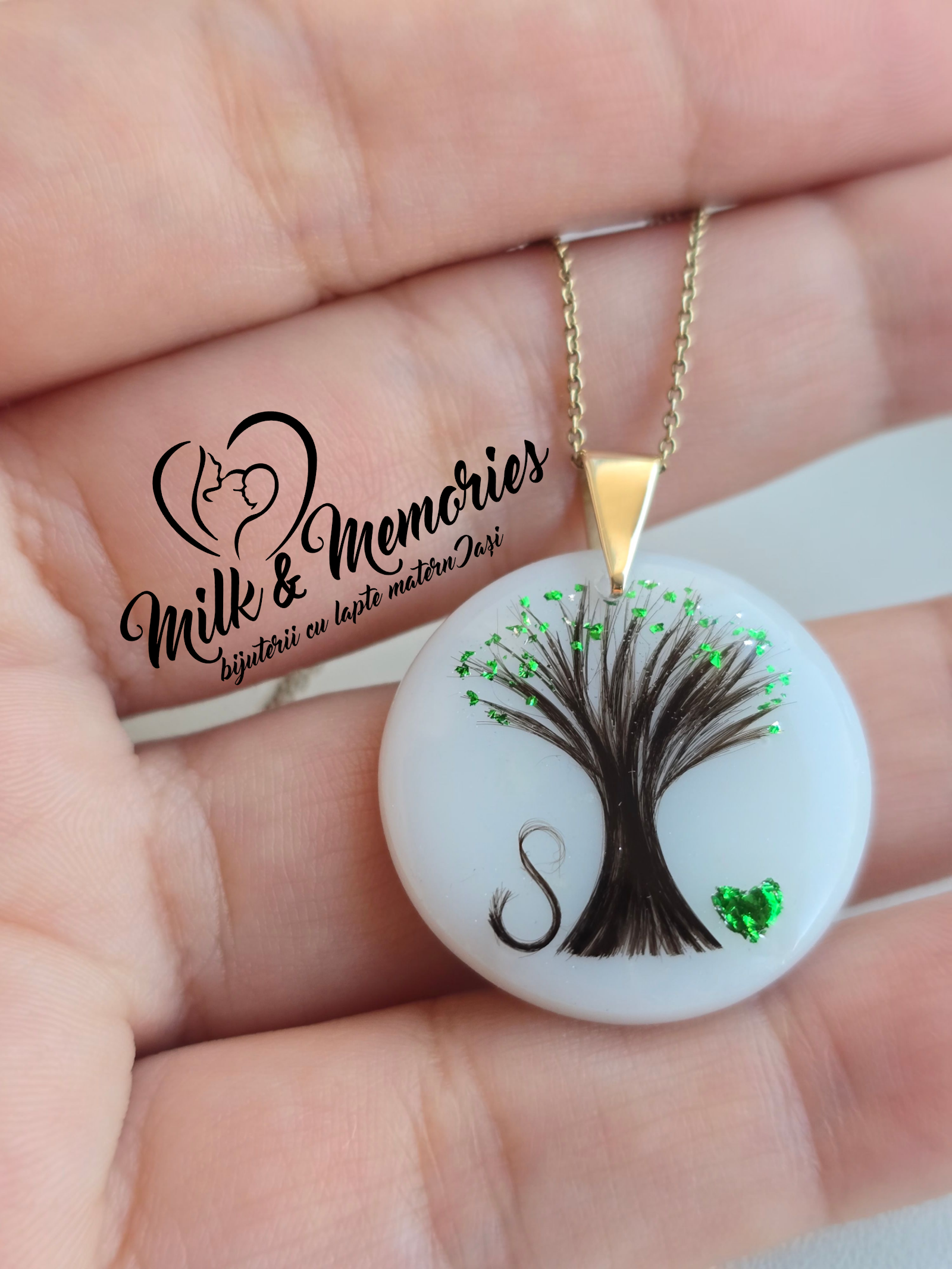 Milk&Memories - bijuterii cu lapte matern