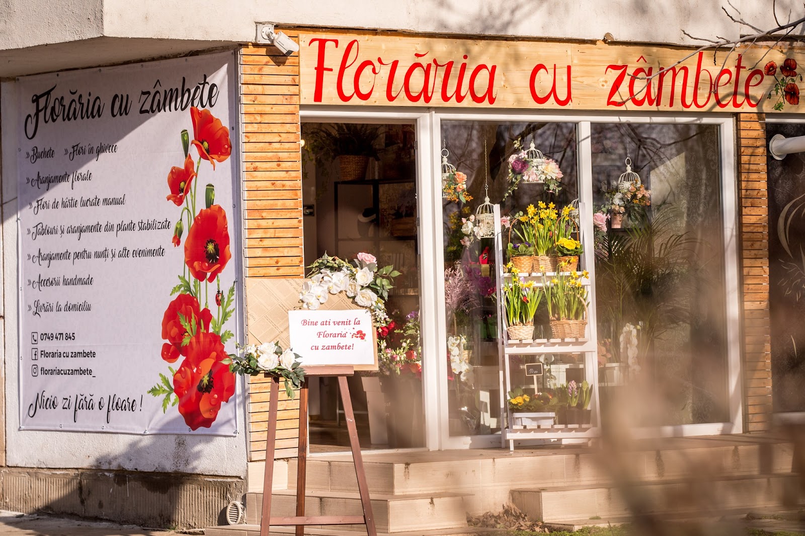 Floraria cu zambete