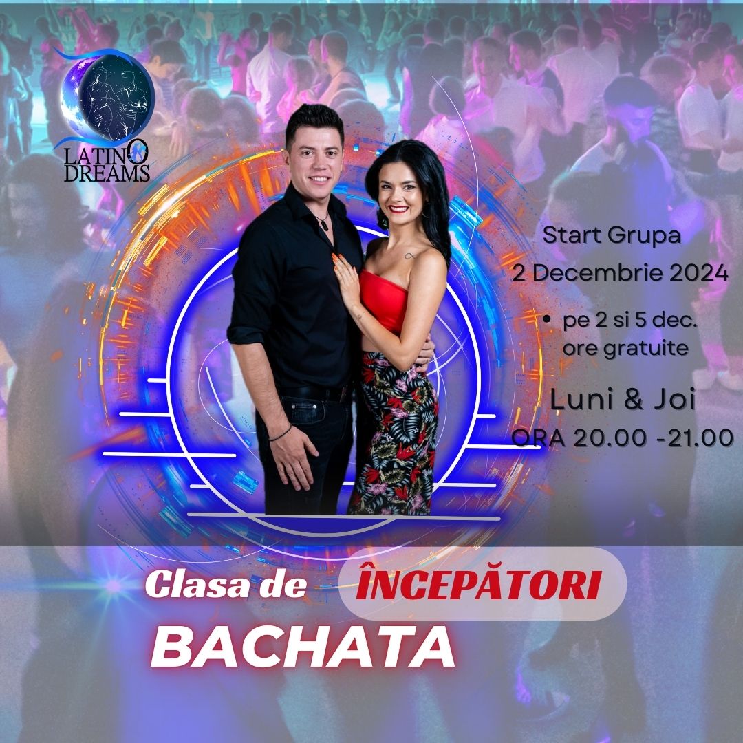 Studio Latino Dreams | Scoala de dans | Cursuri de dansuri latino | Bachata | Salsa I Kizomba