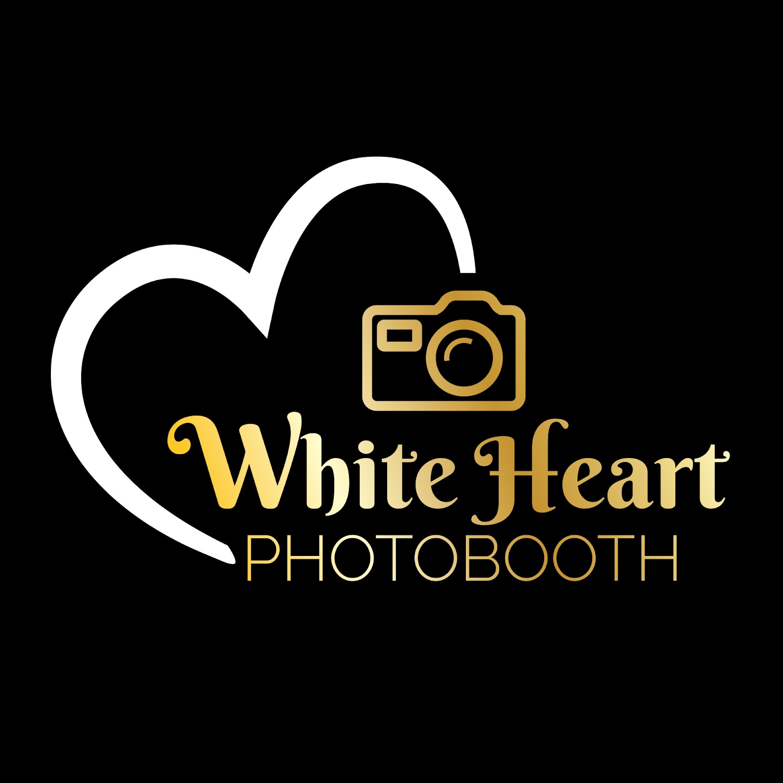 White Heart Photobooth Cabina Foto Brasov