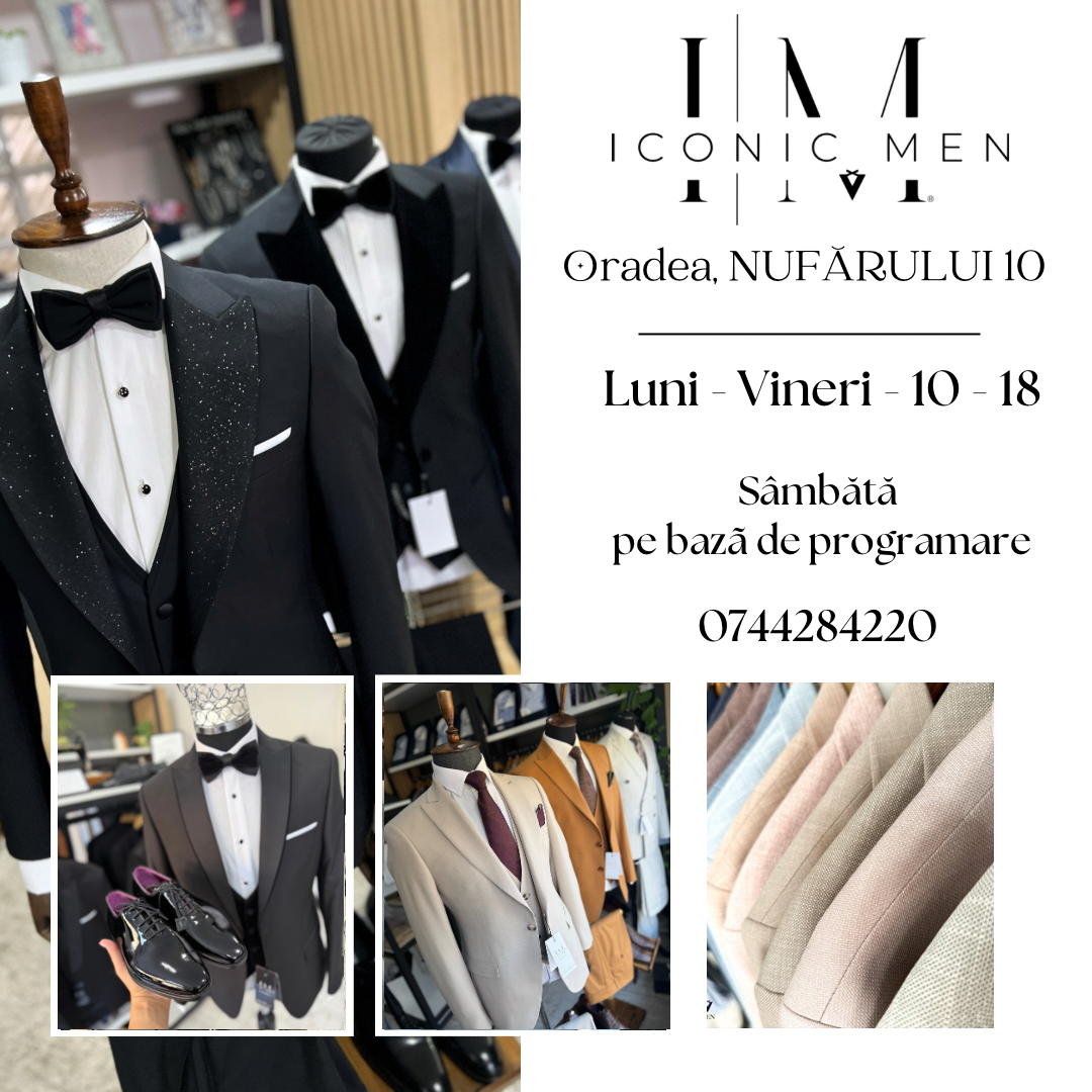 Costume bărbați ICONIC MEN Oradea