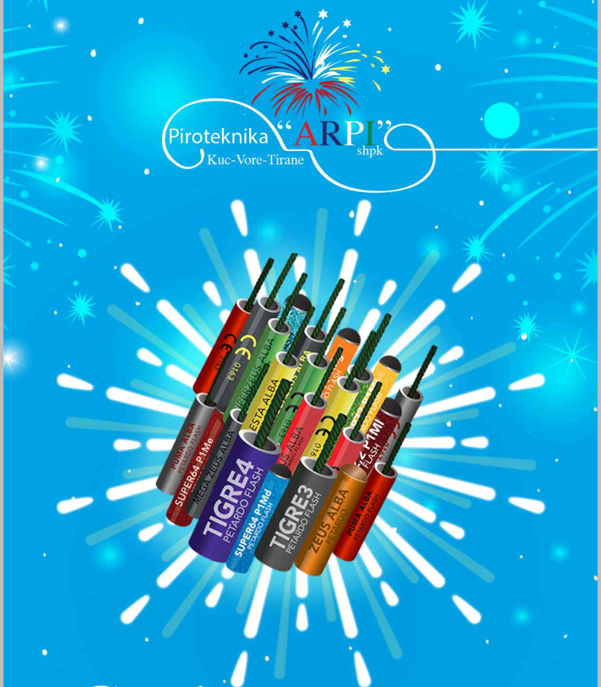 MAGAZINUL DE ARTIFICII - Petarde ARPI Albania Enigma Bulgaria