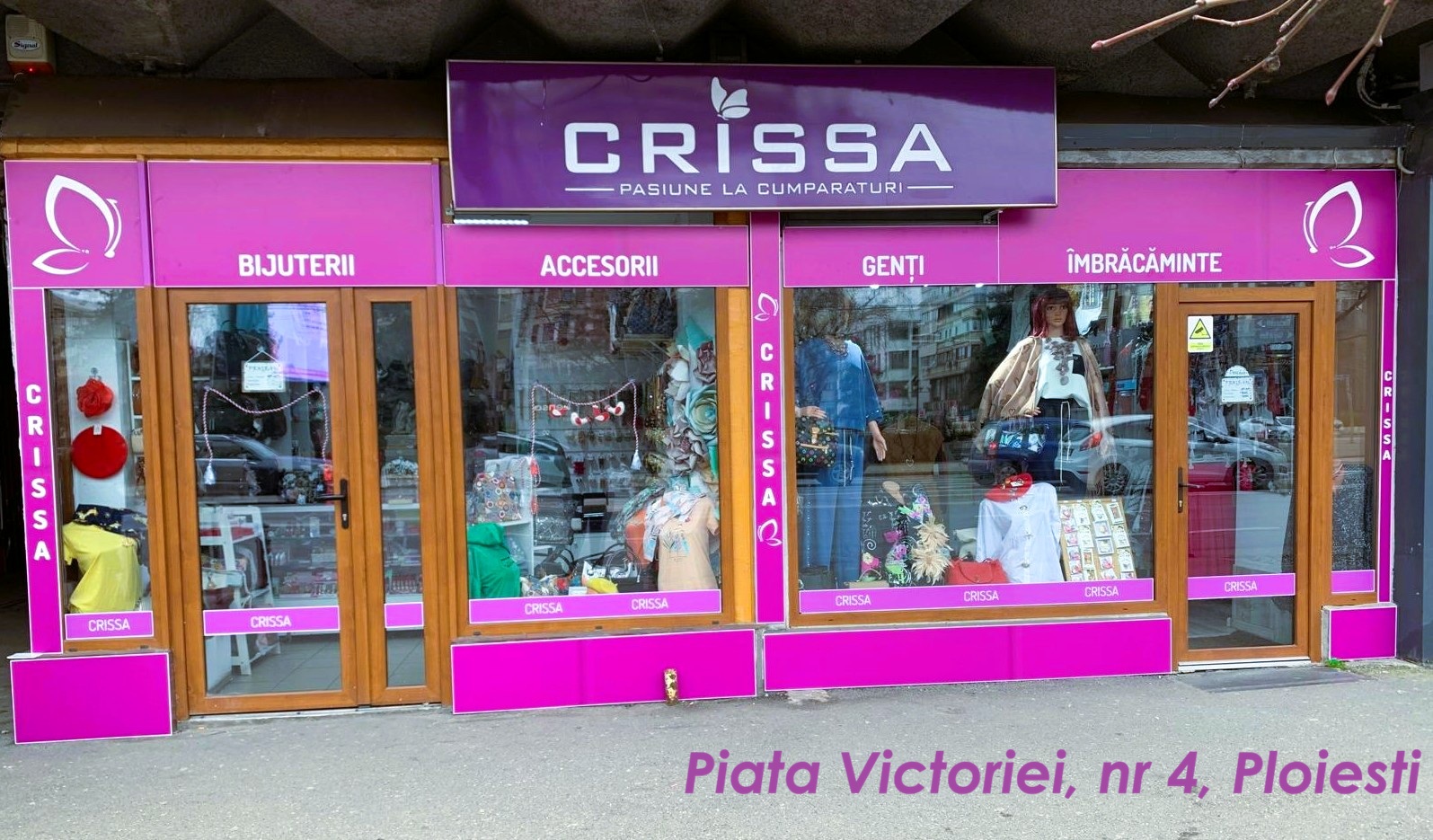 CRISSA - Bijuterii placate cu aur 18K, genti si imbracaminte femei