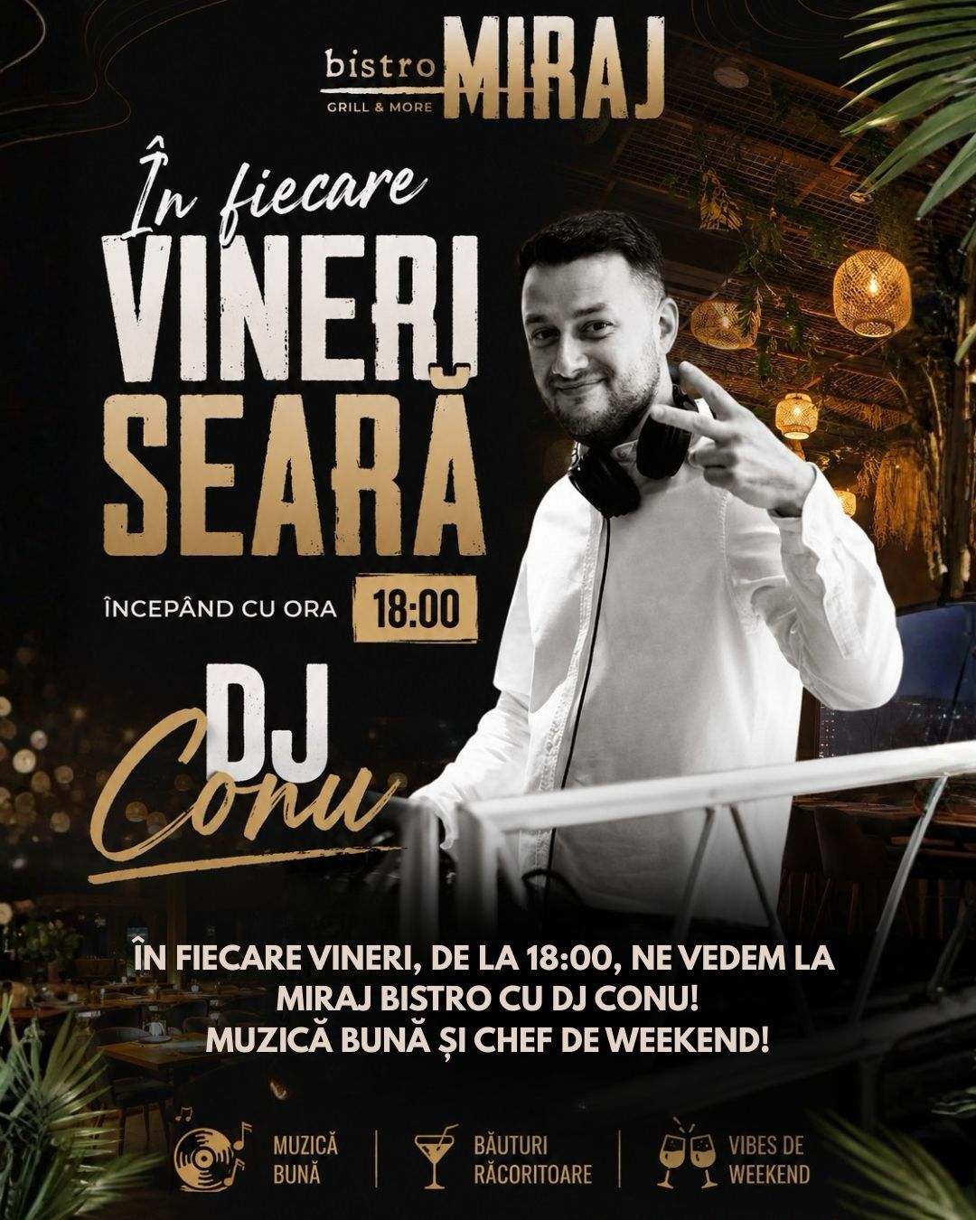 Dj Conu.ro | DJ Evenimente Bucuresti | DJ Nunta | DJ Botez | Sonorizari profesionale | Karaoke