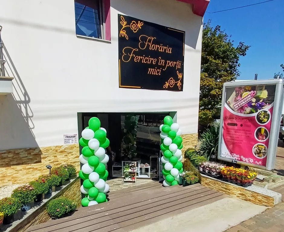 Floraria Fericire in portii mici