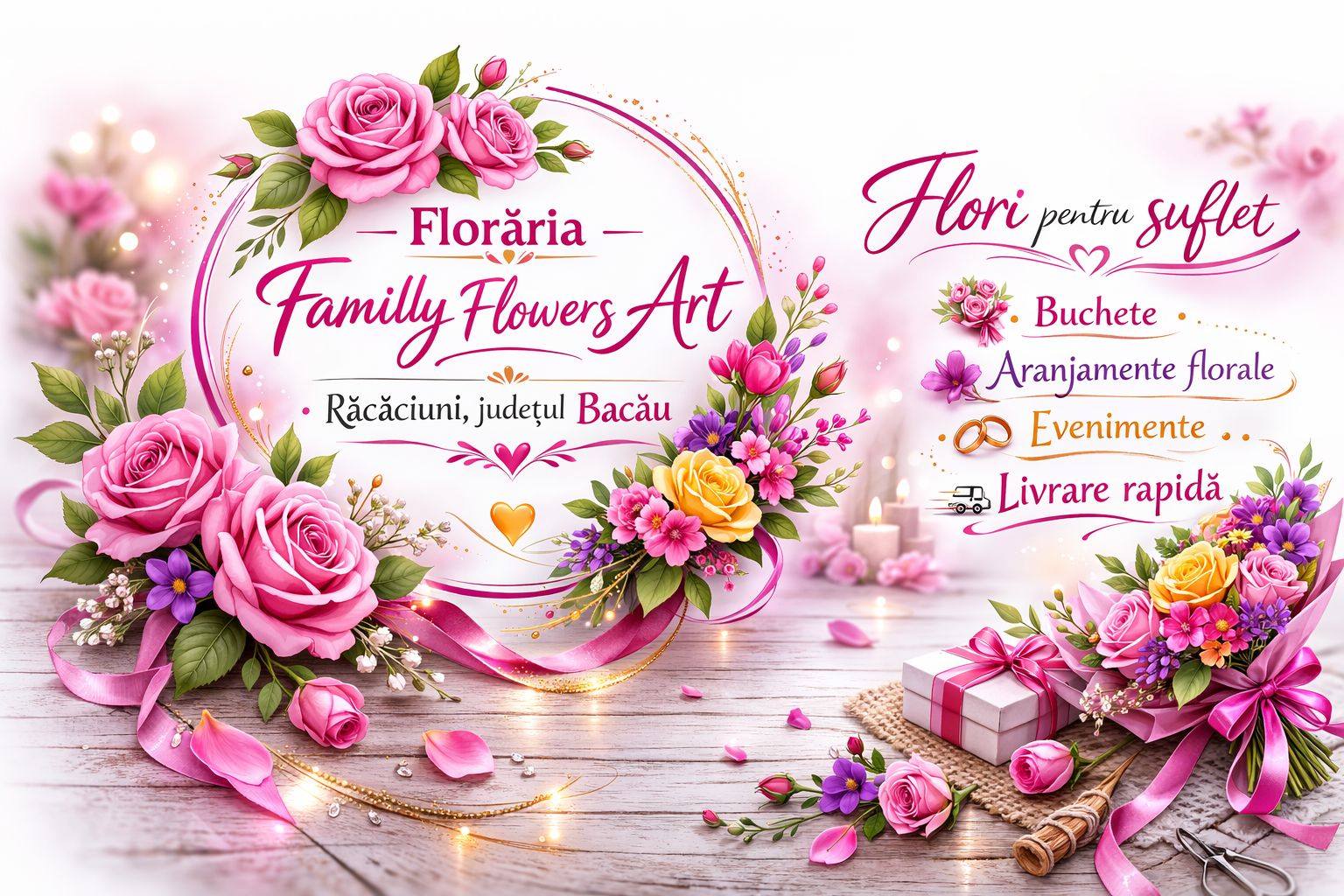 Florarie Răcăciuni, Bacău - Family Flowers Art