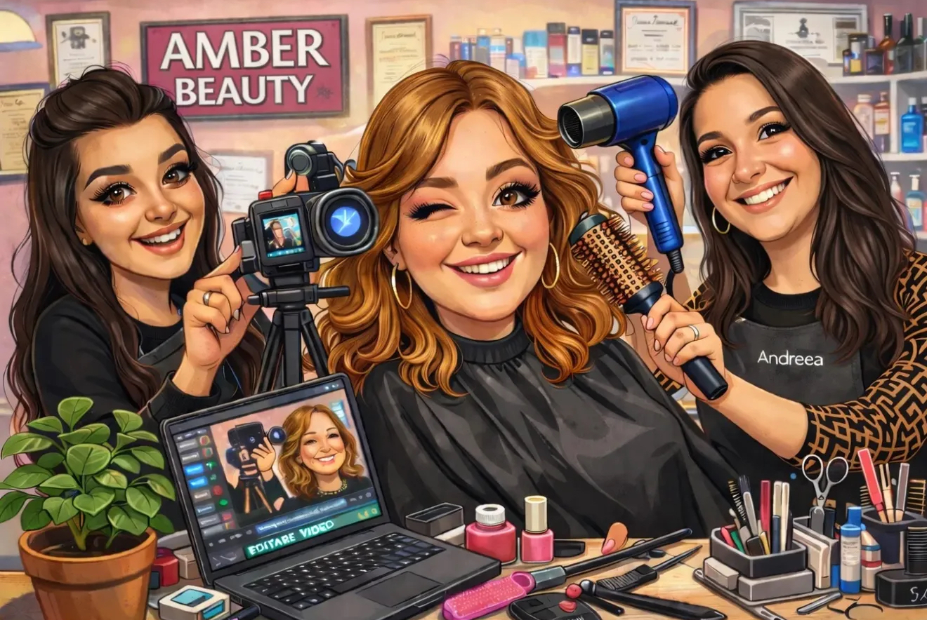 Amber Beauty Studio- Concept