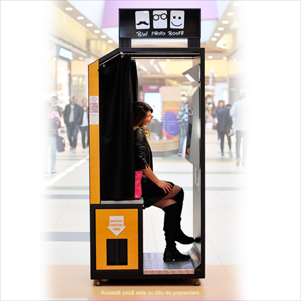 BW Photo Booth - Cabină foto - Arena Mall Bacau