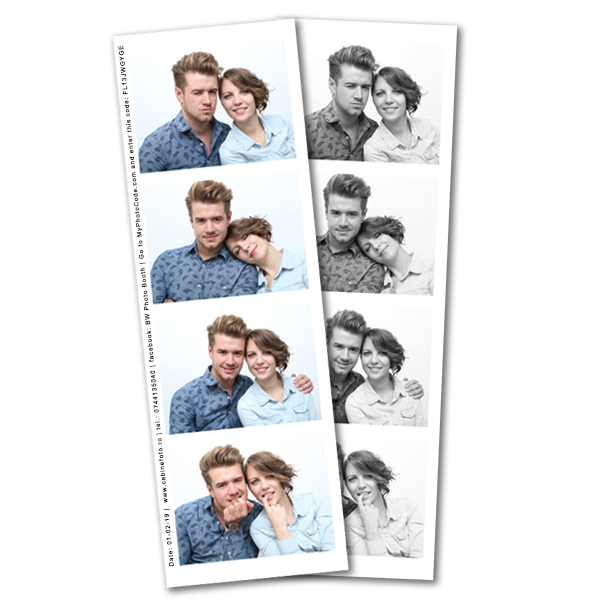 BW Photo Booth - Cabină foto - Arena Mall Bacau