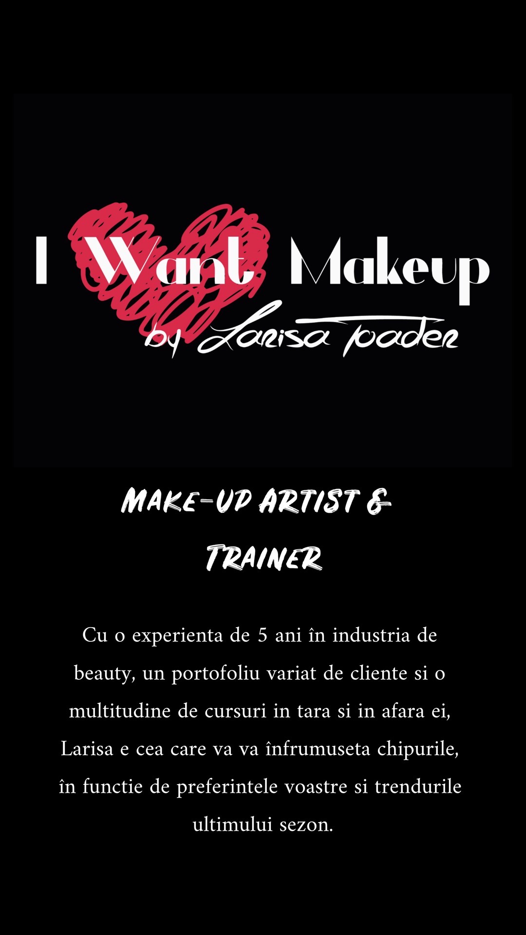 Larisa Toader Make-up Artist