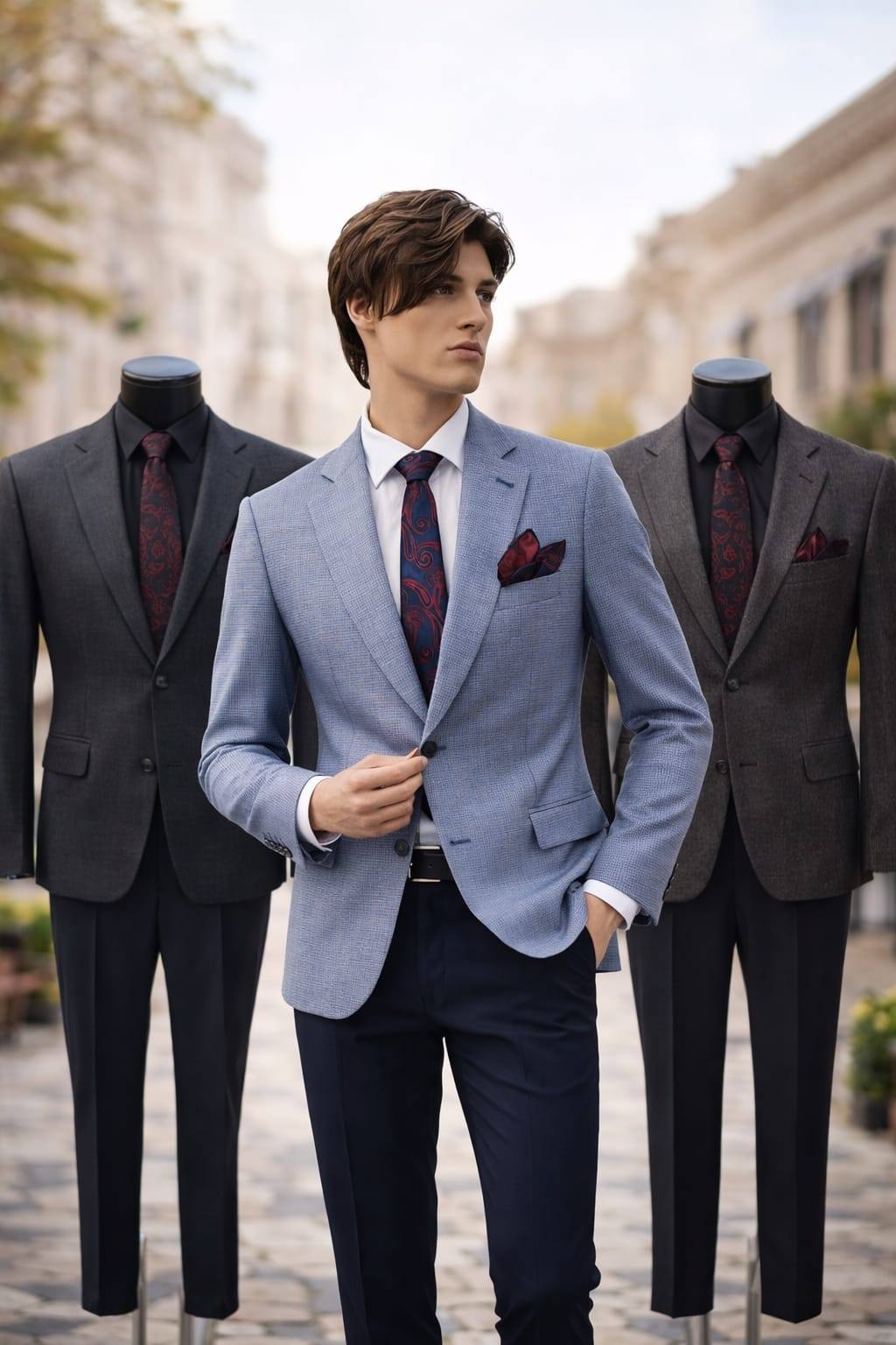 Costum barbati magazin Luciella Lux Apaca