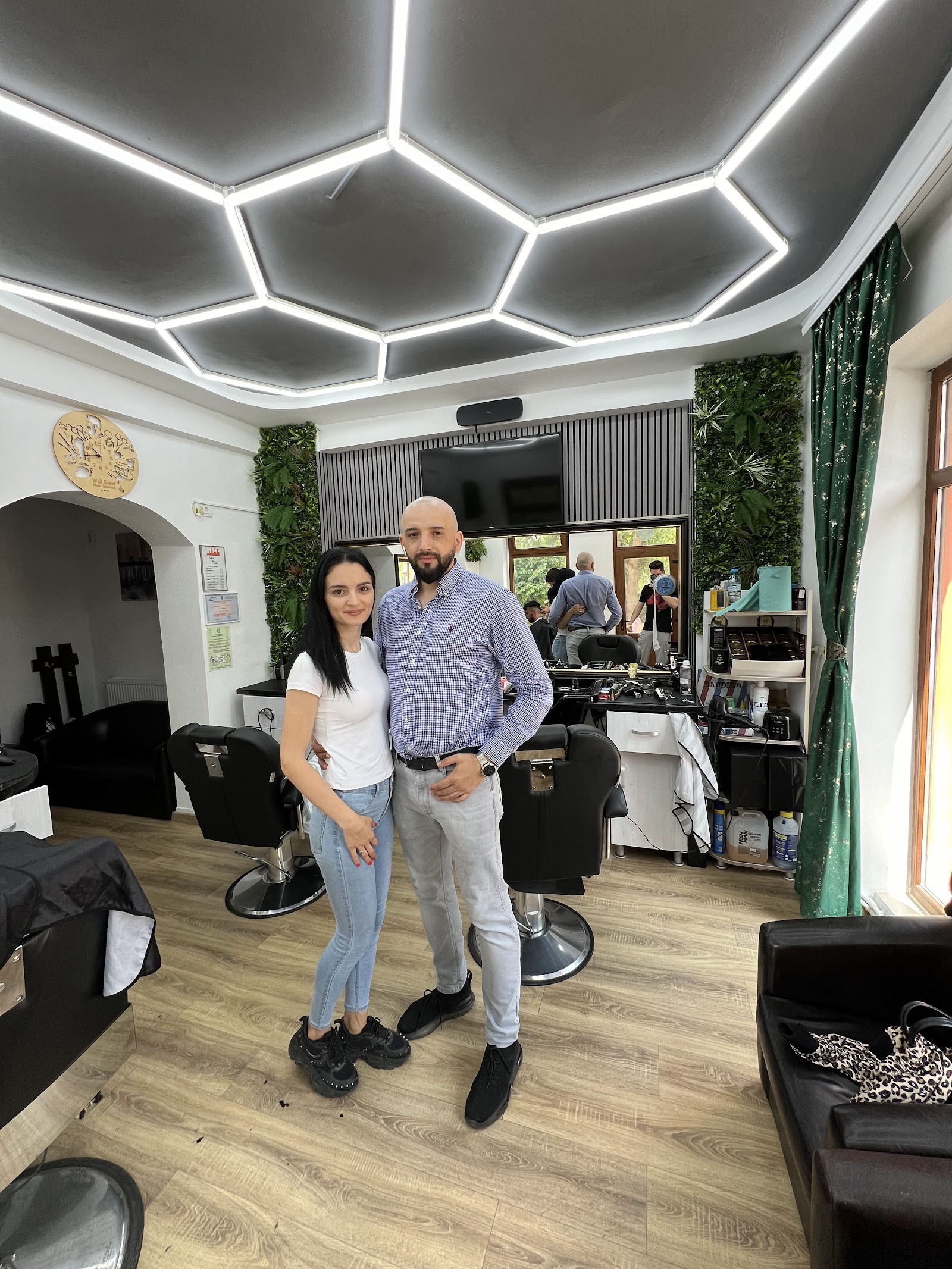 Wall Street hair salon