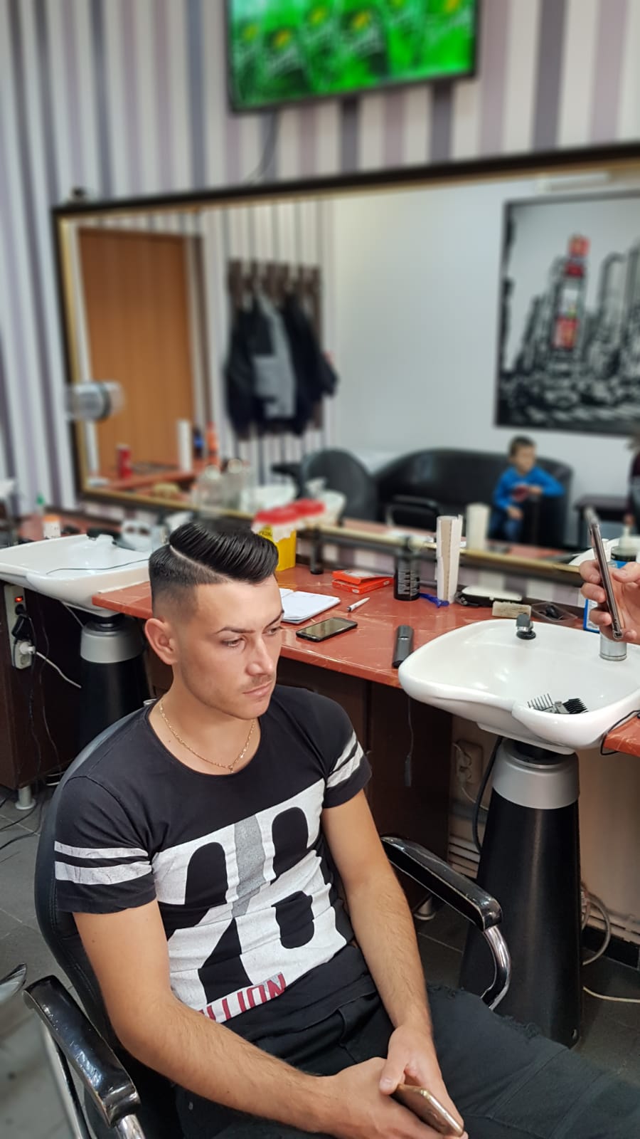 Wall Street hair salon